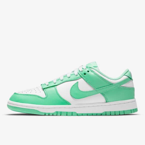 Nike Shoes - NIKE Unisex Dunk Low Sneakers Size M5/W6.5 in Green Glow